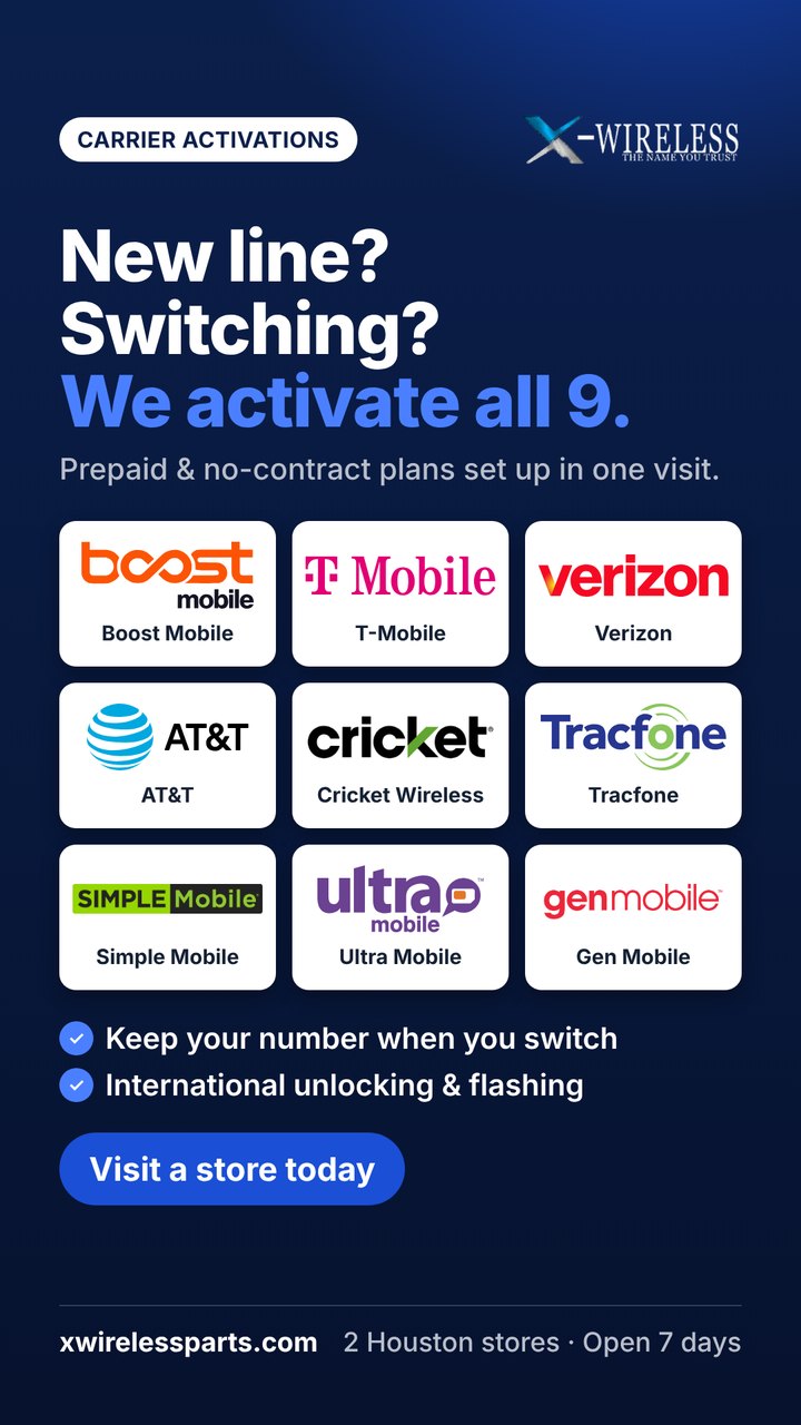 We activate all 9 carriers